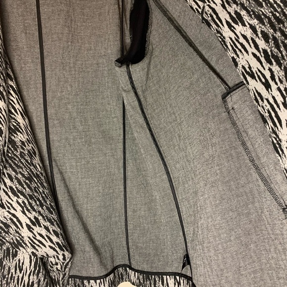 Lane Bryant plus size black white winter fall jacket cozy coat SZ 26/28 - Picture 9 of 14